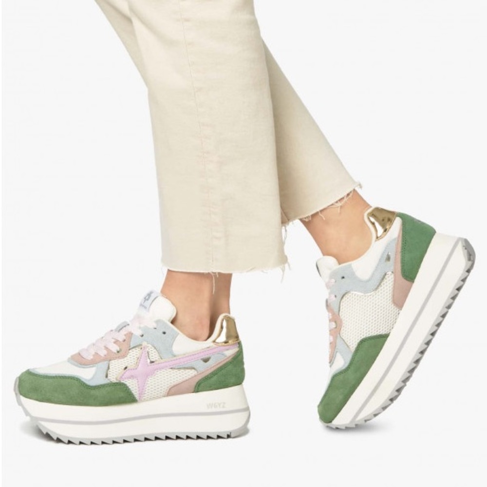 W6YZ Deva W. Colorblock Sneakers | 5.5